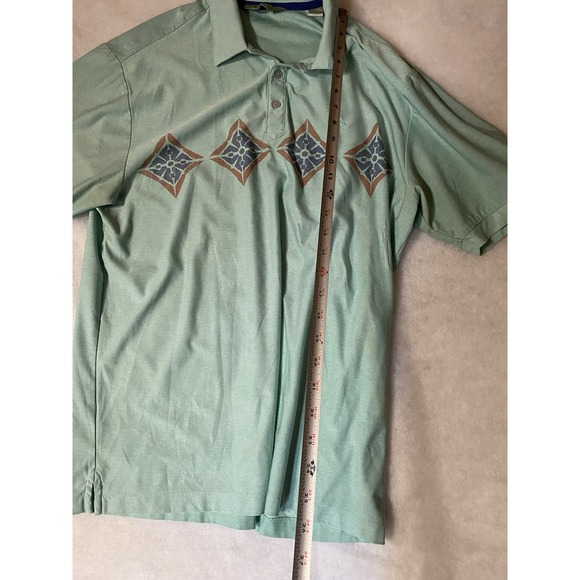 Original Penguin by munsingwear short sleeve mint green mens polo size Large - Picture 5 of 7